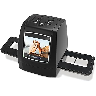 Digital Film & Photo Scanner - Converts 35mm/135 Slides, Negatives