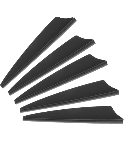 50 Plumes De Flèche 3 Pouces Jaune Fluorescent – Plume Dinde Droite Pour Tir à L’Arc Cible DIY, Stabilité Maximale