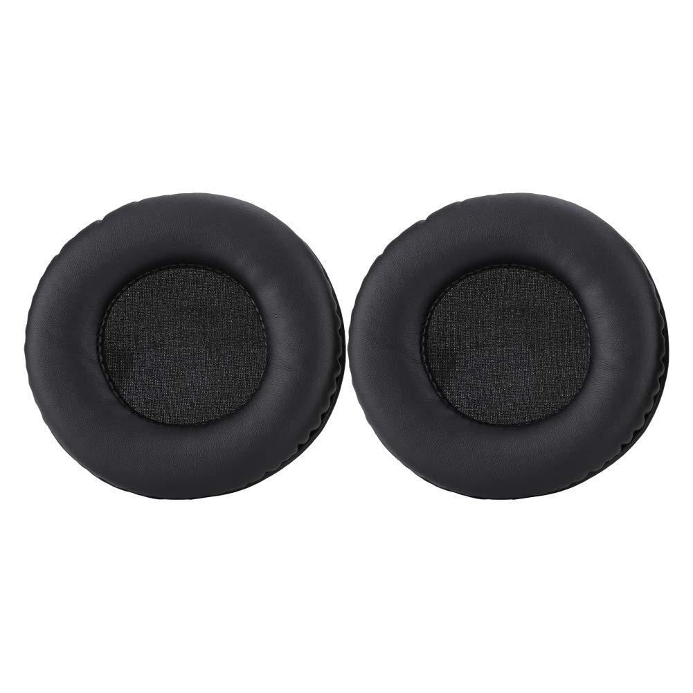 VBESTLIFE 1 Pair Universal 100mm headphone pad replacement pad, Soft Foam Cushion Noise Reduction Headset Cover Case,Made from Protein Leather,Black
