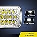 Nilight Led Headlights 7x6 5x7 45W Hi/Lo Led Sealed Beam Headlamp for Wrangler YJ Cherokee XJ Trucks 4X4 offroad H6054 6053 6052 5054 Replacement