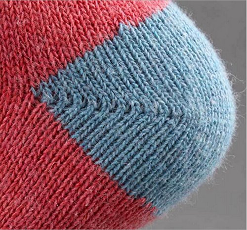 Womens Soft Winter Socks,Vintage Style Thick Crew Soft Wool Knit Comfortable Warm Socks 5-pack, One Size (3-7), Multicolor
