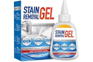 F FENG PEI Mold Stain Remover Gel,Heavy Duty Gel Cleaner,Multifunctional Stain Remover For Homeowners & Renters,Bathroom, Kitchen, Tile, Washing Machine Use -Easy Squeeze Design