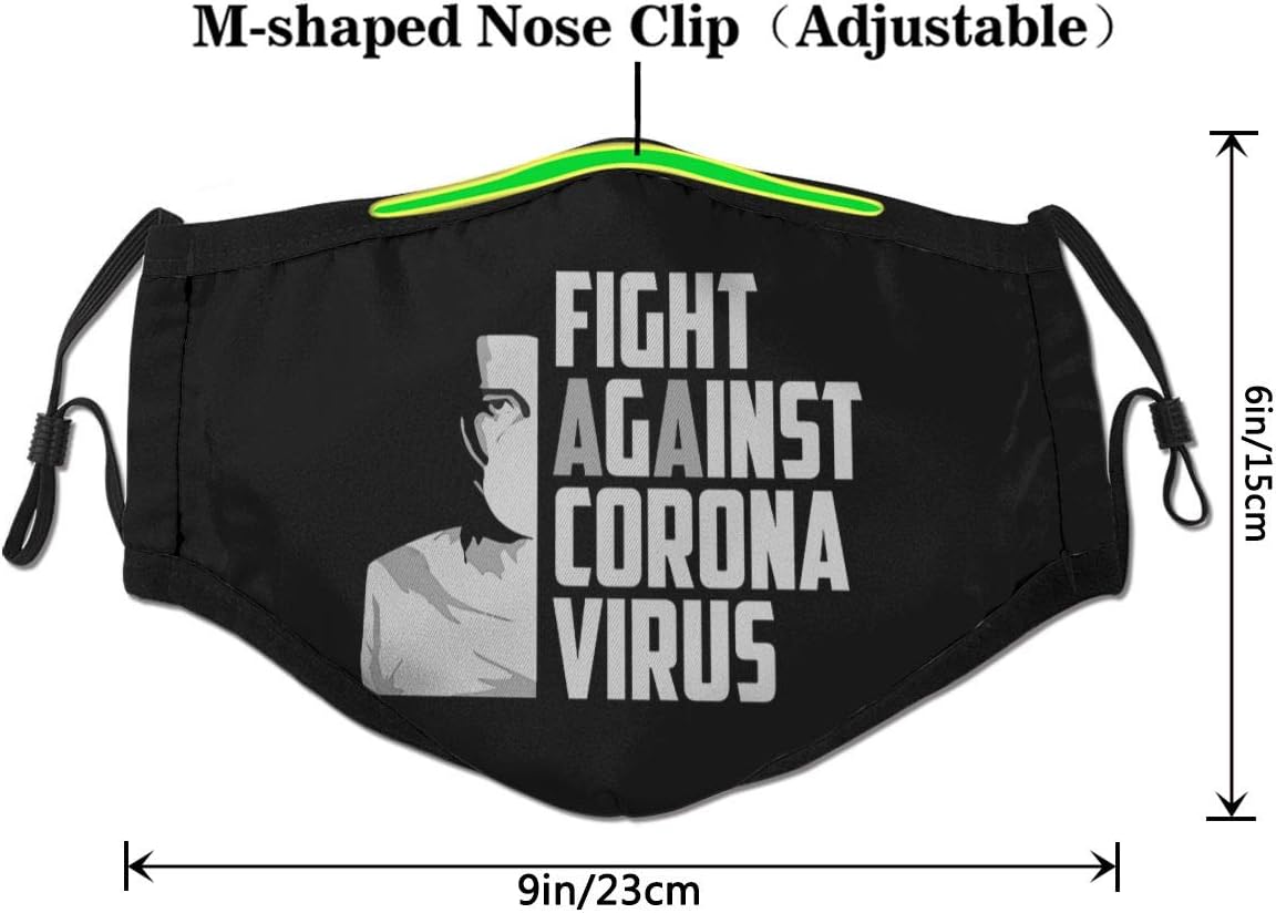 YANE Fight Against Coron-avirus Unisex Washable Reusable Mäsk Anti Dust Pollution Face Perfect for Stay Safely Face Mäsk