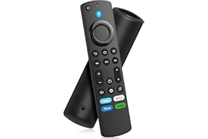 SOUPPZOE Replacement Voice Remote Control for All Fire-Series, TV Cube(1st/2nd/3rd Gen)/Stick, Fit for Stick 4K Max/4K (1st/2nd Gen), Stick (2nd/3rd Gen)/Lite/HD, for All TCL-Insignia-Toshiba-Pioneer Series