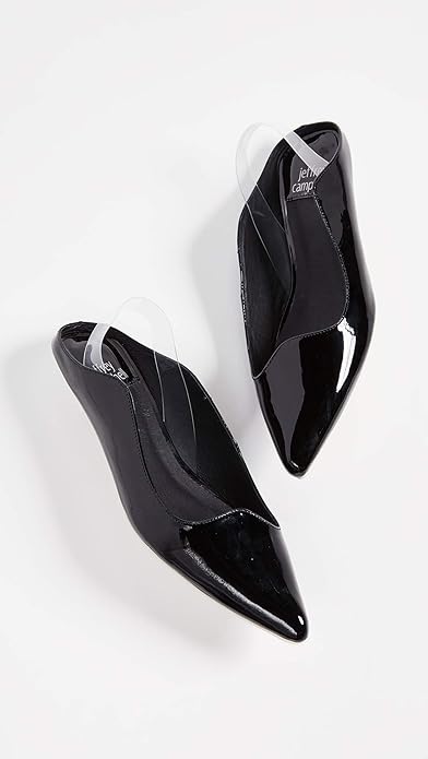 jeffrey campbell kurri vinyl loafers