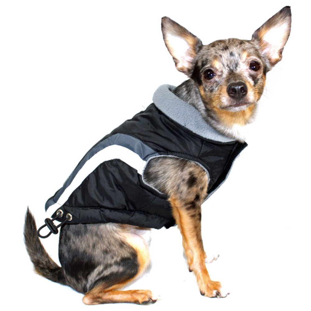 Hip Doggie Swiss Alpine Ski Vest HD 5SABK XS Coat, XS, Black