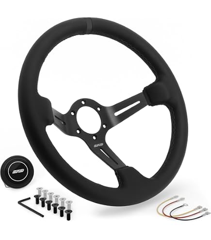 Amazon.com: DND Performance Interior's Suede Race Wheel with