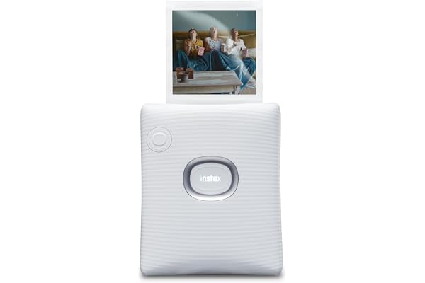 Fujifilm Instax Square Link Smartphone Printer- Ash White