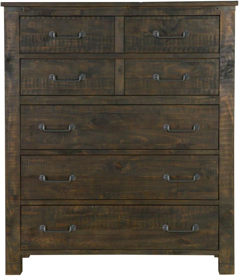 Amazon Com Magnussen Furniture Drawer Chest In Rustic Pine Finish