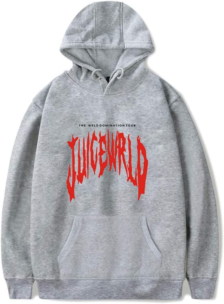Unisex Juice Wrld Hoodie Winter Hooded Sweatshirt for Men Women Long Sleeve Casual Warm Jacket Pullover