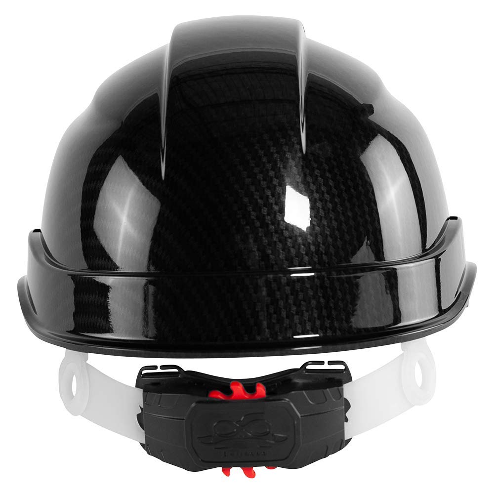 Bullhead Safety HH-C3-C - Shiny Black Graphite Vented Cap Style Hard Hat with Six-Point Ratchet Suspension: Industrial & Scientific