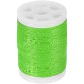 KURUGEILI 120 yard/110 m Archery Bow String Serving Thread 3 Strands Durable Nylon Bowstring Serving Thread for Compound Recurve Bow Tying Peep Sight Nock Point Protection