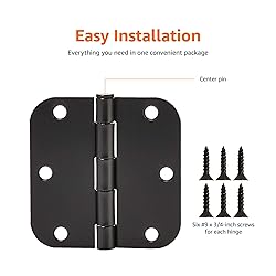 Amazon Basics Sturdy Rounded 5/8 Radius Interior