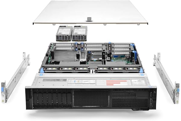 Dell PowerEdge R740 8-Bay SFF Server 2.10Ghz 44-Core 288GB RAM + Rails Hosting (Renewed)