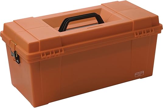 Bahco - Caja de herramientas de ingeniería precisa con doble tapa de apertura naranja 510 mm [paquete de 1], con 3 años de garantía Rescu3®: Amazon.es: Bricolaje y herramientas
