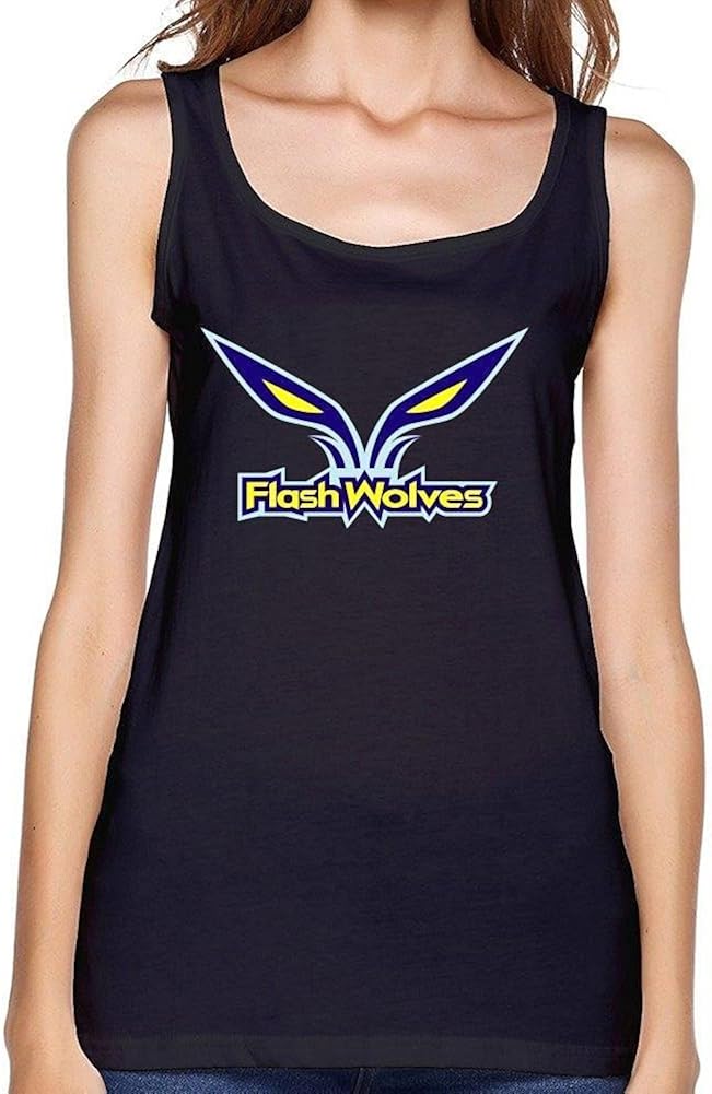 SUNRAIN Women's Flash Wolves Logo Tank Top