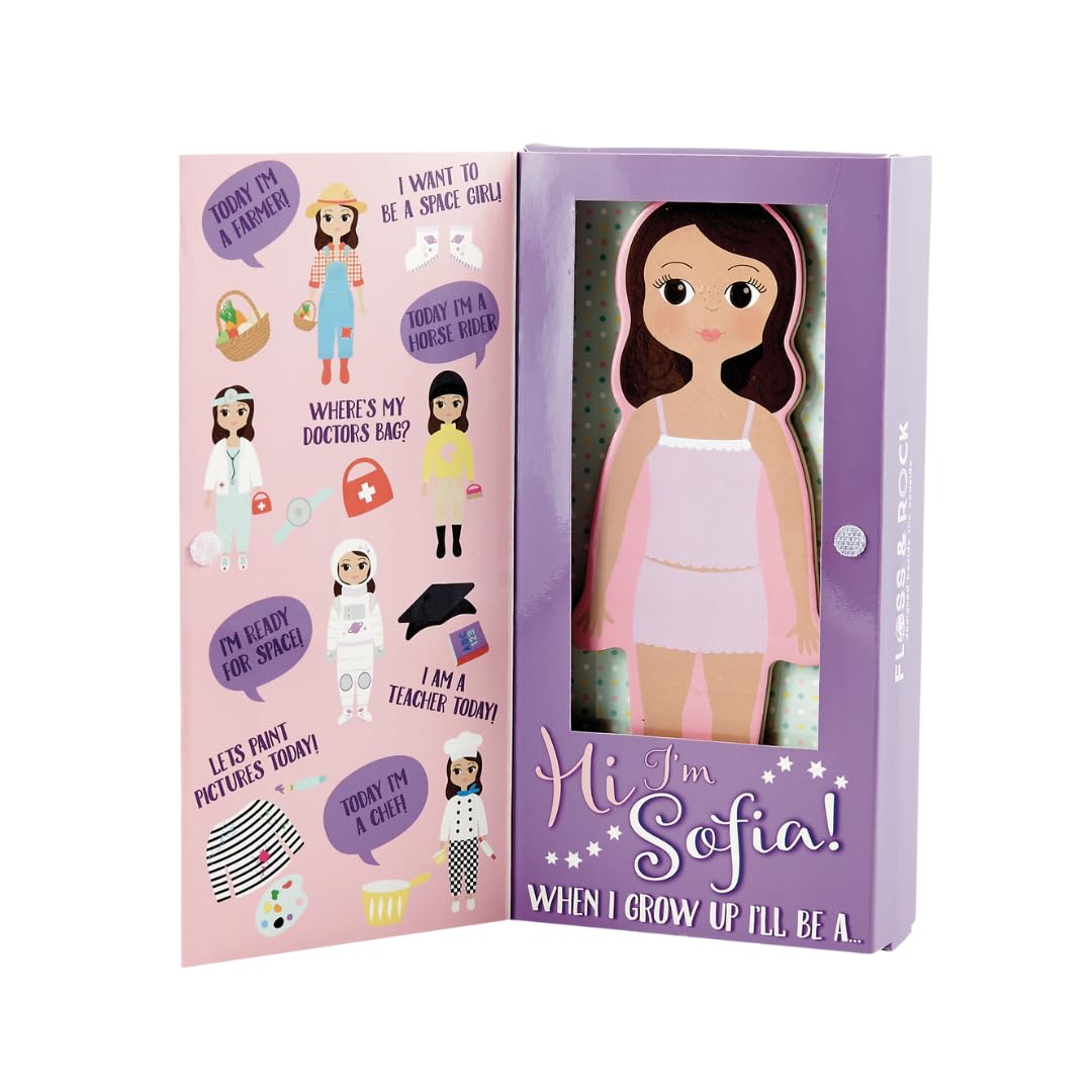 Sophia Magnetic Dress Up Doll