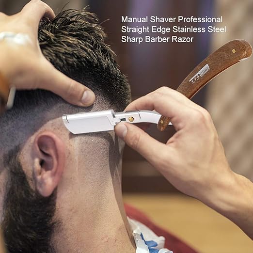 Amazon Com Festnight Straight Edge Razor Professional Barber