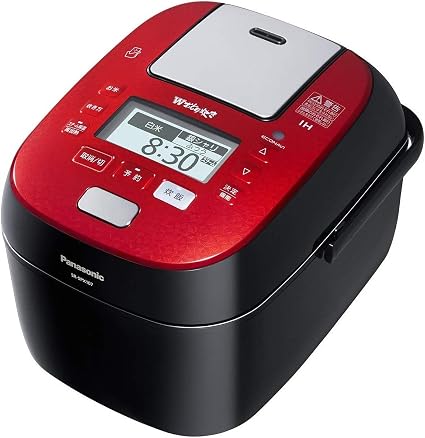 Amazon パナソニック 炊飯器 5 5合 圧力ih式 Wおどり炊き ルージュブラック Sr Spx107 Rk パナソニック Panasonic 炊飯器