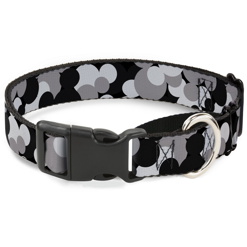 Reviews BuckleDown "Mickey Mouse Head Stacked Martingale Dog Collar