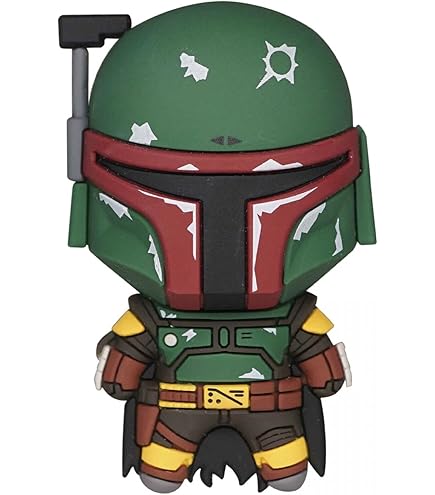 Amazon.com: Star Wars 3D Foam Magnet - Mandalorian with