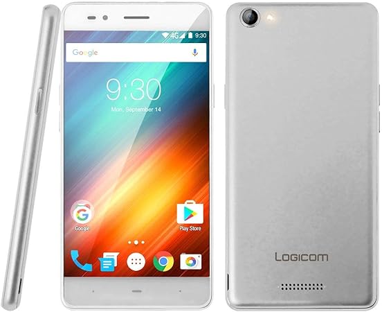 Logicom Power Bot Argent Smartphone 4g Lte Dual Sim Amazon De Elektronik