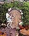 GeoFossils Set of 2 Sparkle Fairy Door Garden Home Ornament