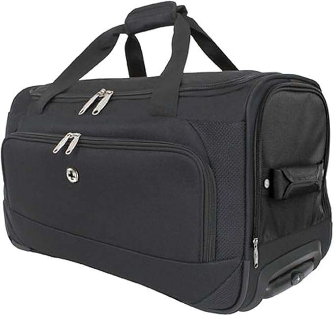 Wenger Rolling Duffle Bag, 58 cm, 56 Liters, Black 2160499 Amazon.co