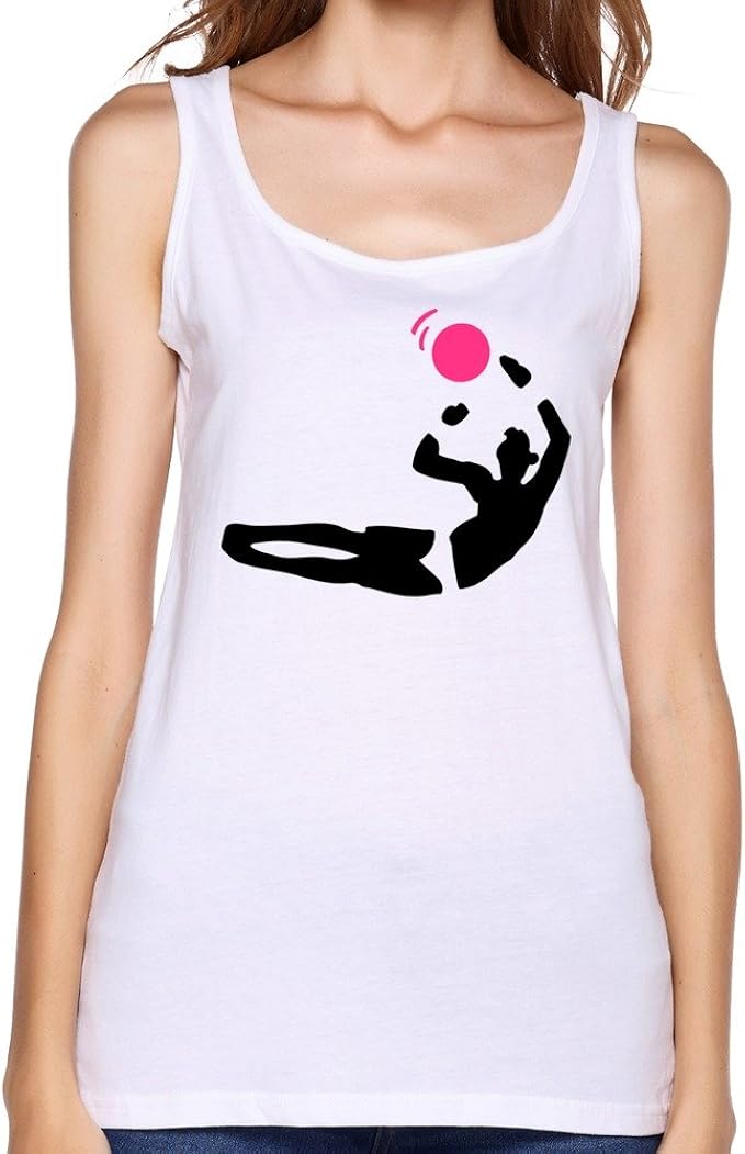 Women's Beach Volleyball Summer Sports Man 2 Fashion Tank