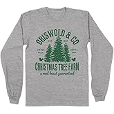 Griswold and Co Christmas Trees Long Sleeve Shirt Unisex