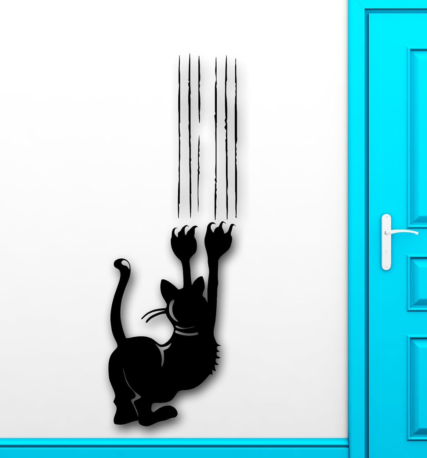 Wall Stickers Vinyl Decal Cat Kitten Pets Animal Claws