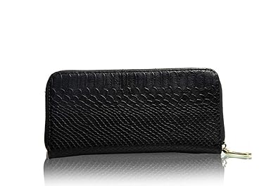 Fiona Trends Womens PU Clutch (113-black)