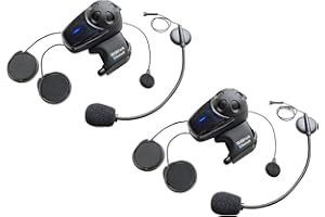 Sena SMH10D-11 Motorcycle Bluetooth Headset/Intercom with Universal Microphone Kit (Pack of 2)
