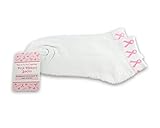 25 Pairs of Breast Cancer Awareness Ankle Socks