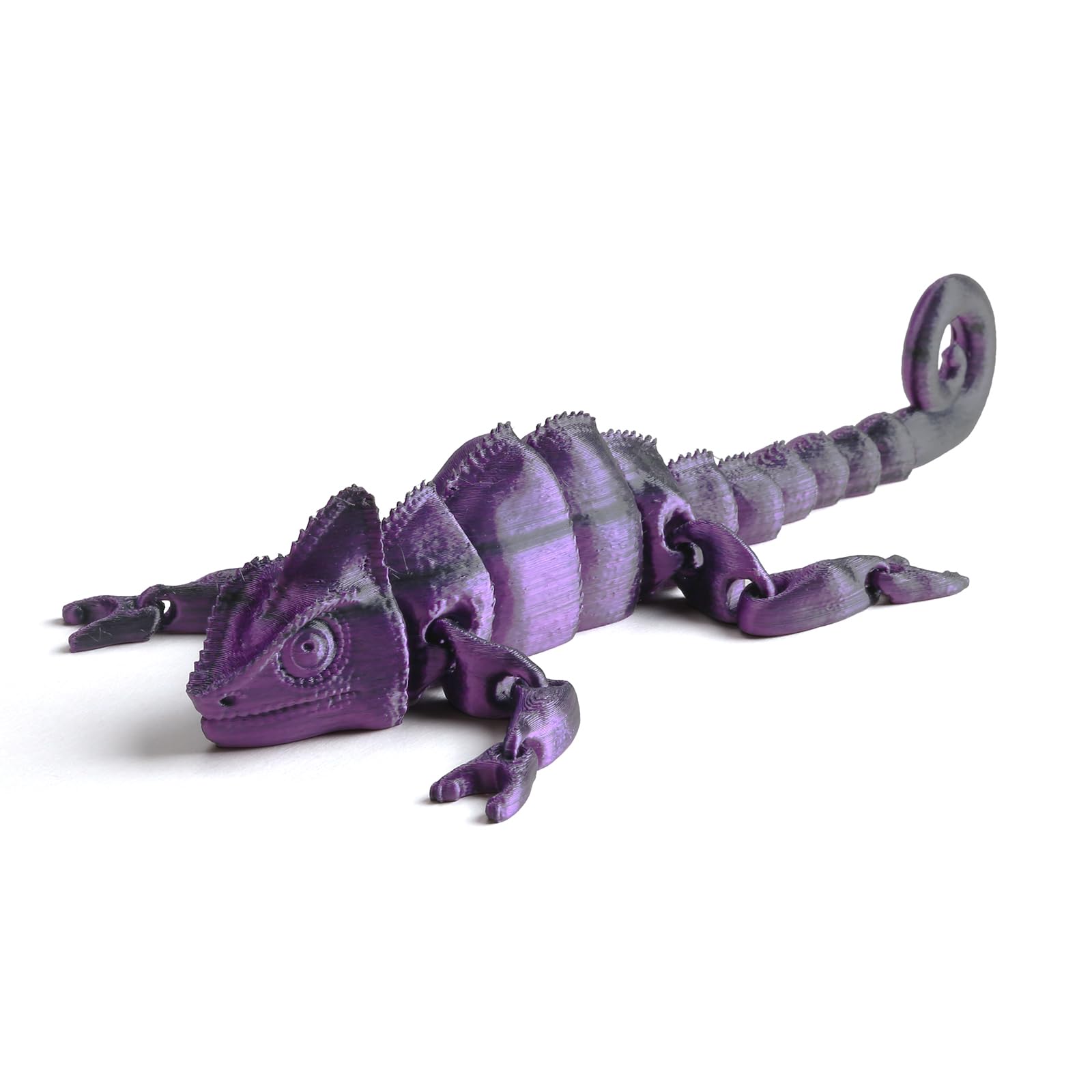 3D Printed Articulated Chameleon Fidget Toy