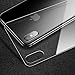 JingooBon Back Screen Protector Compatible with iPhone Xs/iPhone X [2-Pack], Rear Tempered Glass [3D Touch] Temper Glass Film Anti-Fingerprint/Scratch Compatible with iPhoneXs/iPhoneX (5.8 inch)