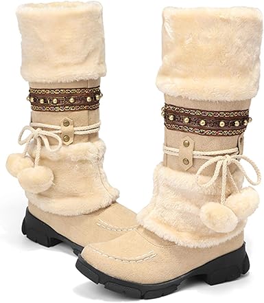 fur lined riding boots