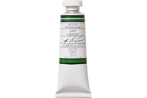 M. GRAHAM & CO. M. Graham 1/2-Ounce Tube Watercolor Paint, Sap Green