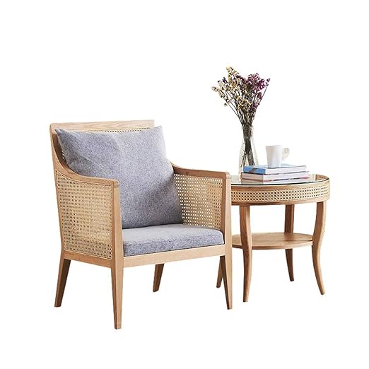 Sillones de madera y ratan | Sillones