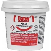 Do it Best No. 5 8 Oz. Lead-Free Soldering Flux, Paste - 1 Each