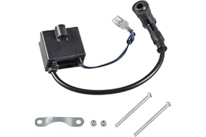 HXGXKBQ Miaowa CDI Ignition Coil Module Kit Fit 49cc 60cc 66cc 80cc 2-Stroke Engine Motor Motorized Bicycle Bike ATV Quad Go Kart Moped Scooter