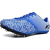 Track Spike Shoe for Men Professional Field and Track Shoes Breathable Running High Jump Racing Shoes