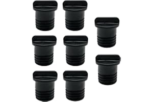 Auaurly 8 PCS Light Socket Safety Cap Light Bulb Socket Plug for E26 Bulb Stringers,Protective End Caps for Recessed and Standard Light Sockets