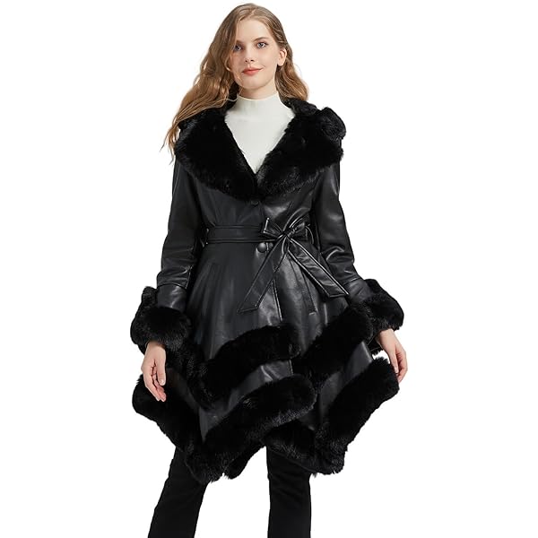 ジャケット・アウター ok.soon faux leather half coat 06204-