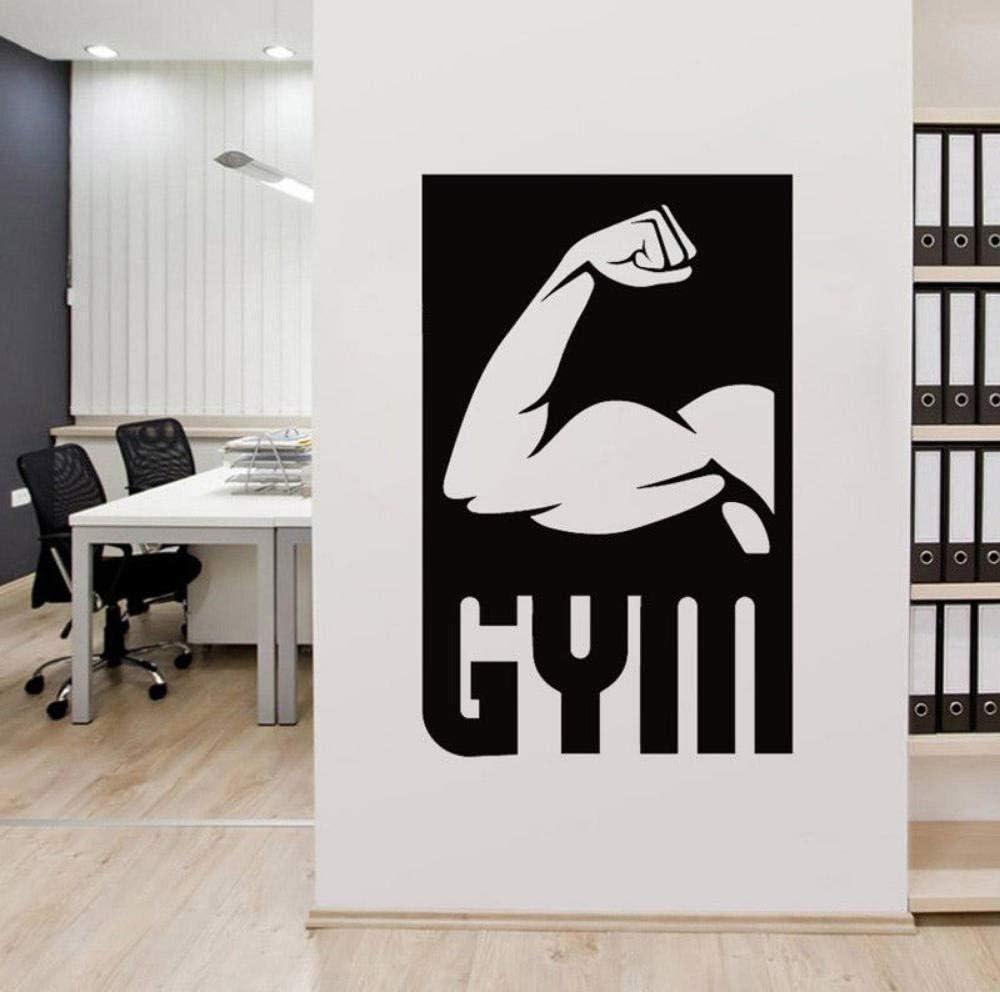 Etiqueta de la pared Muscle Sport Gym Sports Vinyl Wall Sticker Decal