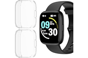 IDW26 Smart Watch Case, Compatible for MMBX Smart Watch Case, Lamshaw TPU Case with Screen Protector Compatible for AITAFY ID