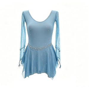 Figure Skating Dress Girls Women Elegant Quality Crystals Competition Ice Dance Dress Performance and Practice