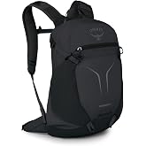 Osprey Sportlite 15L Lightweight Hiking Backpack, Black OS | daypack, travel daypack, camping pack, Black color, OS size