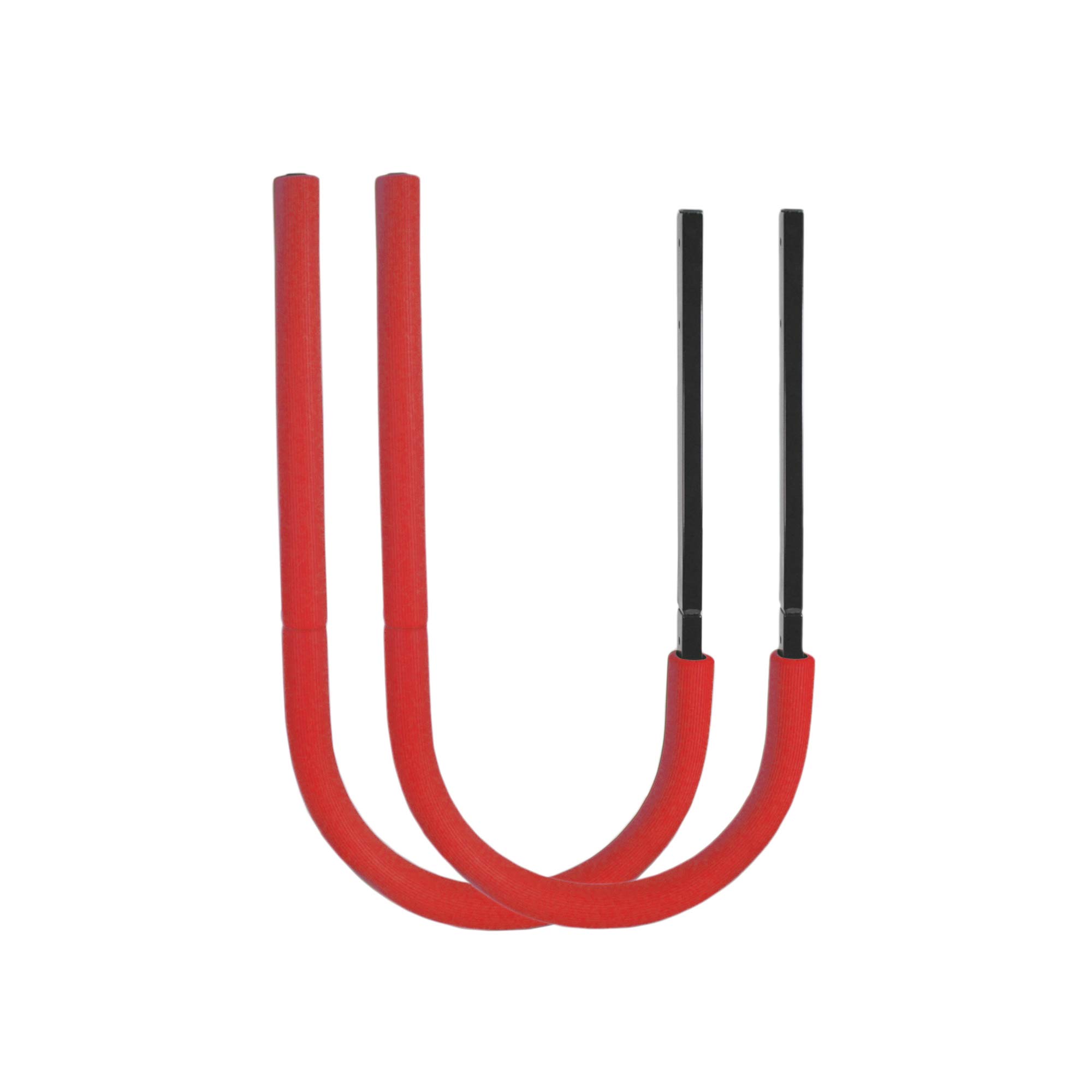 Photo 1 of FITactic Metal Display Wall Rack Set for SUP Board, Surfboard, Wakeboard, Kiteboard, Snowboard, Longboards, Shortboard Storage Management (Red)