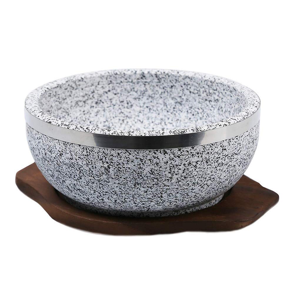 BB&ONE Dolsot Bibimbap Stone Bowls Stone Bowl HeavyDuty for Bibimbap